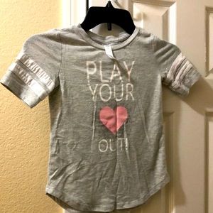 Little girl jersey shirt